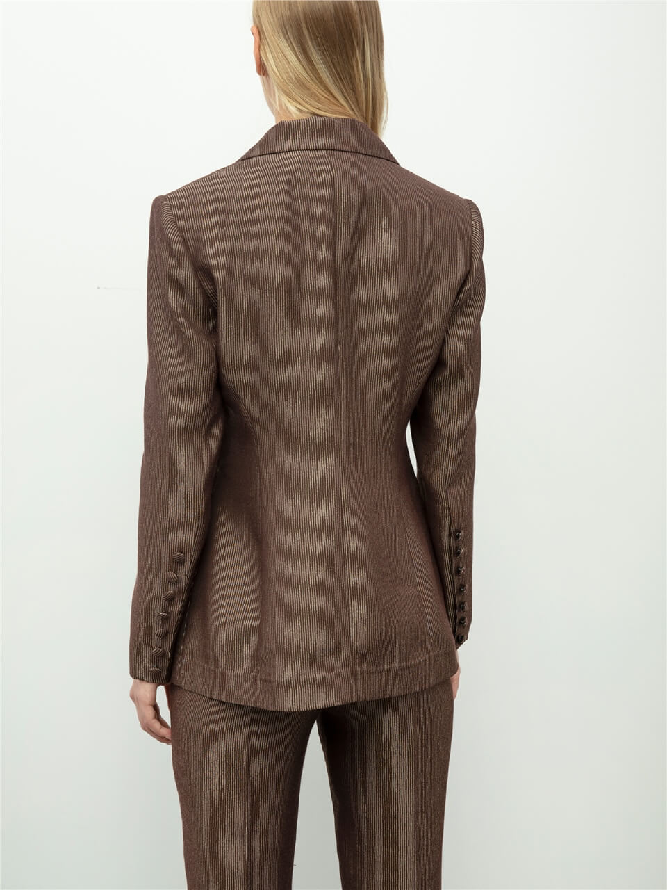 Brown Shiny Jacket