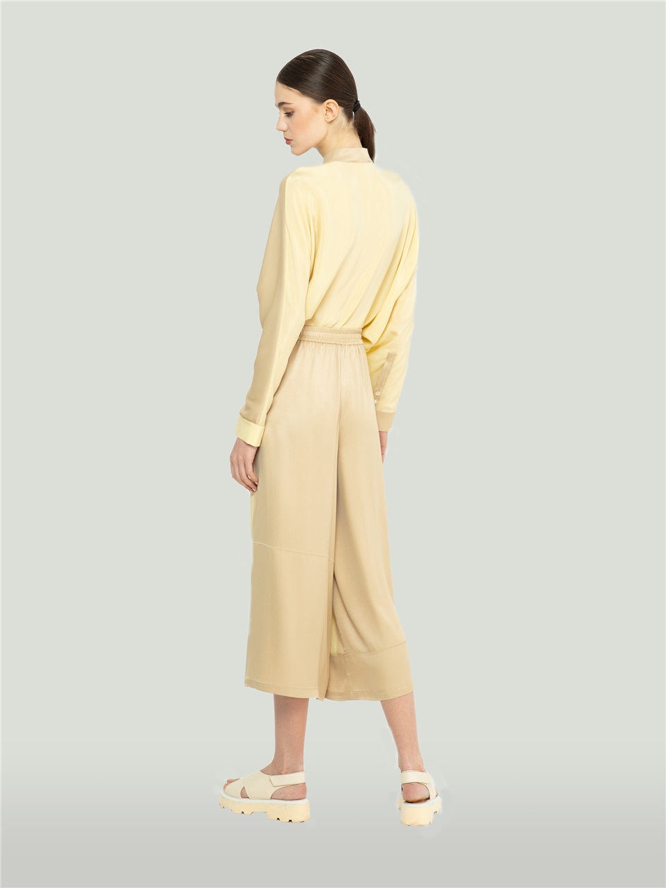 QS2242027-Contrast Trousers-BAQA