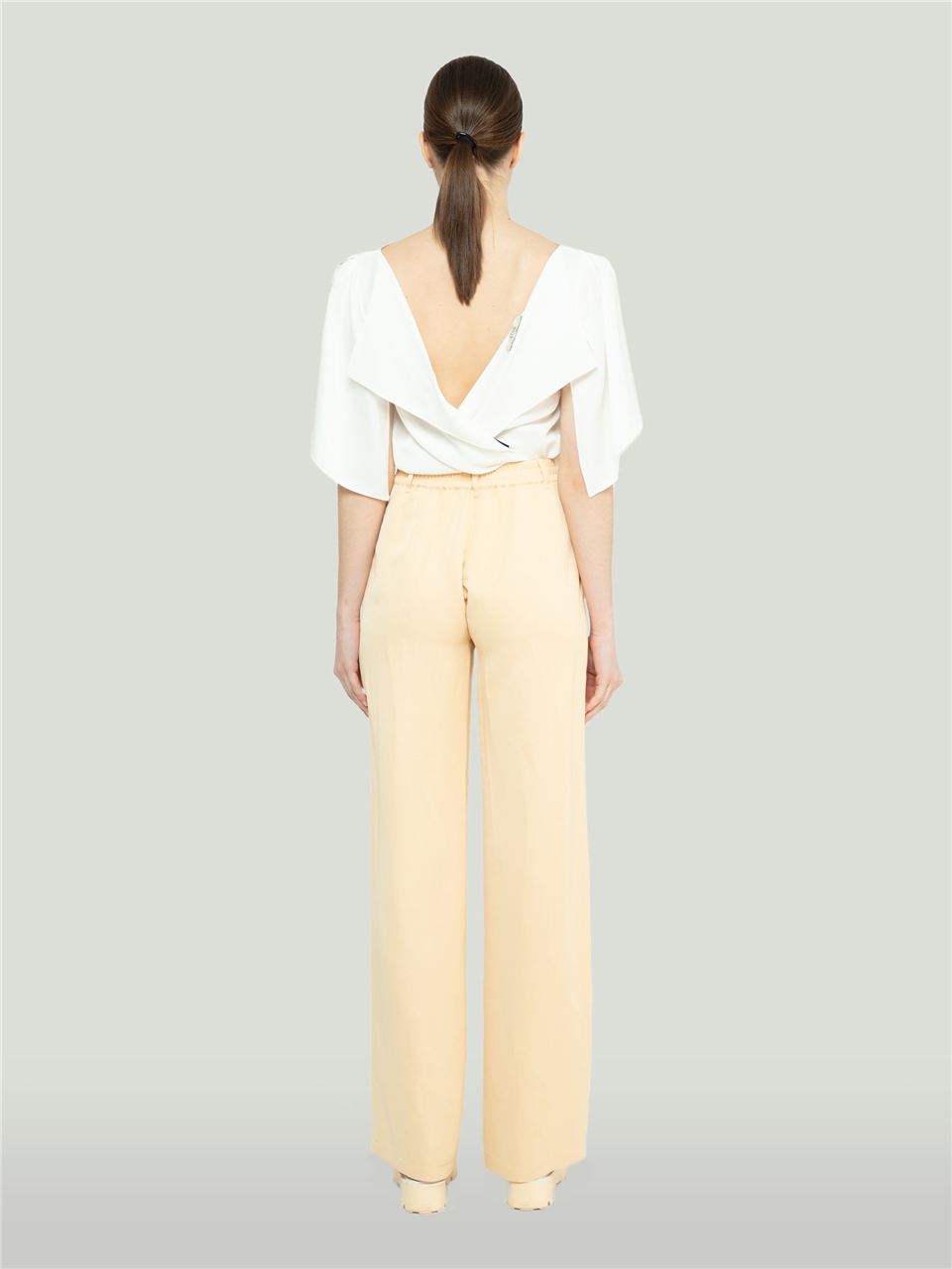 QS2242053-Cream Colored Trousers-BAQA